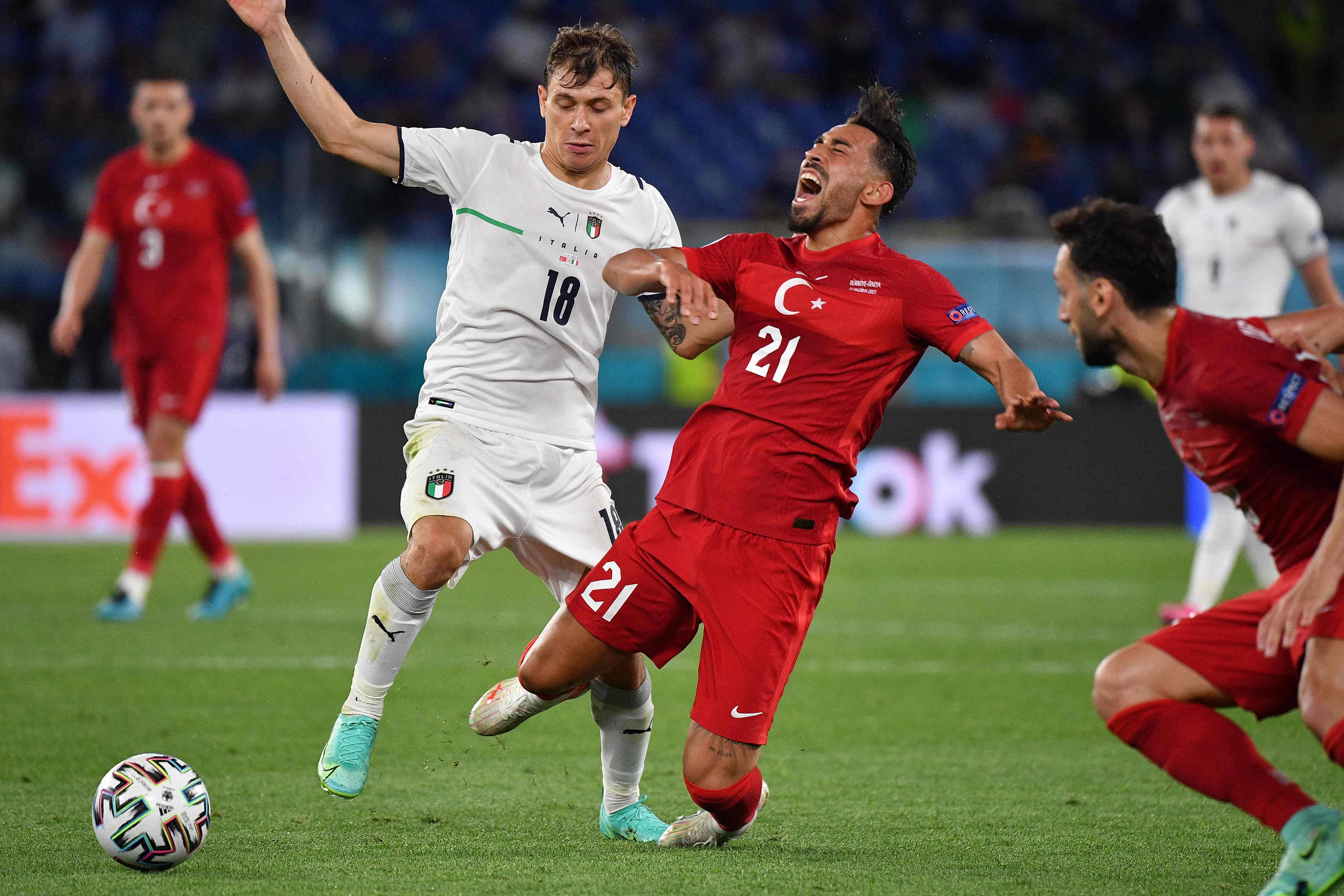 捷克队在场上展现出了强大的战斗精神