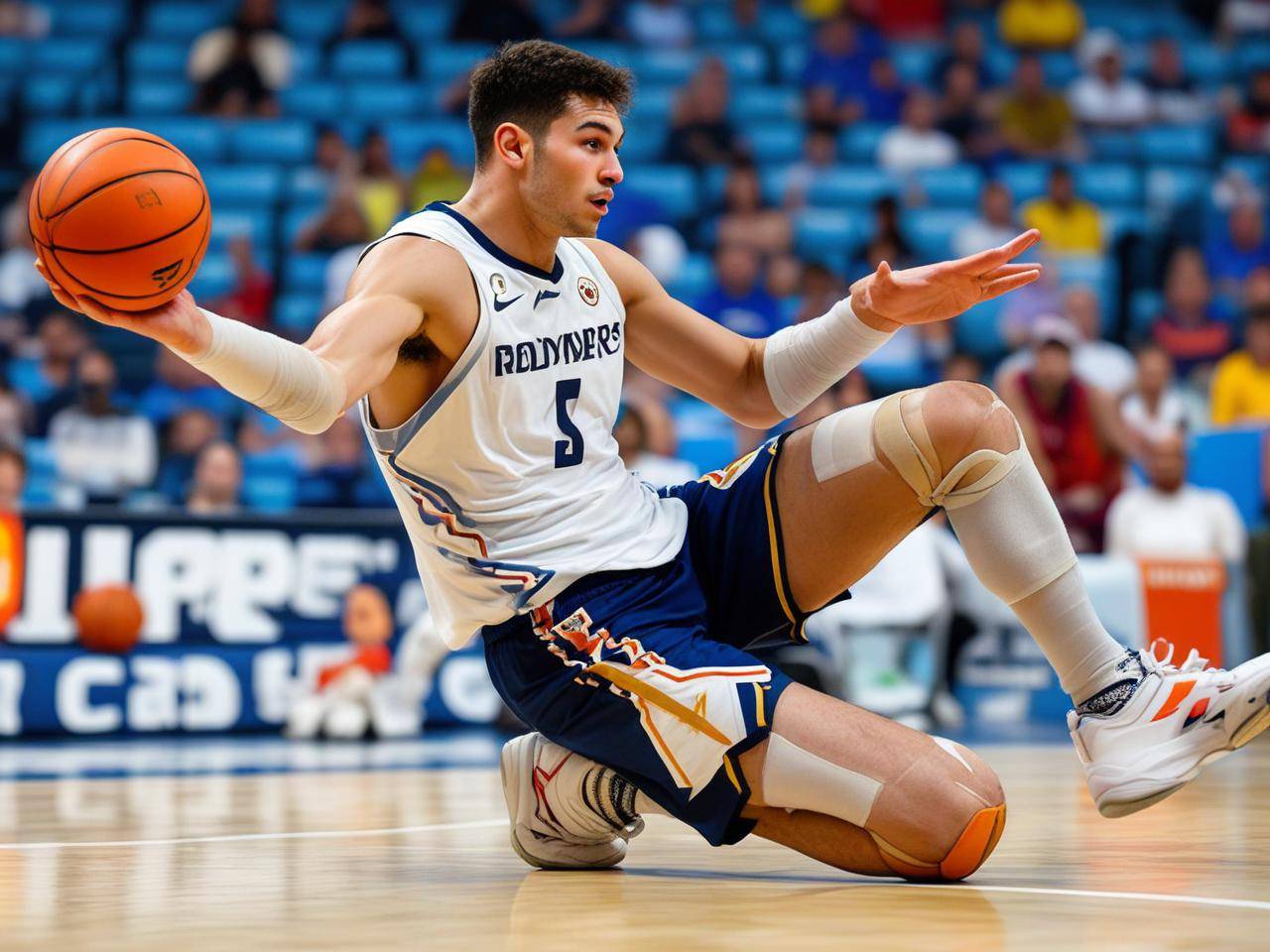 篮球技巧快节奏，球员身手敏捷如闪电