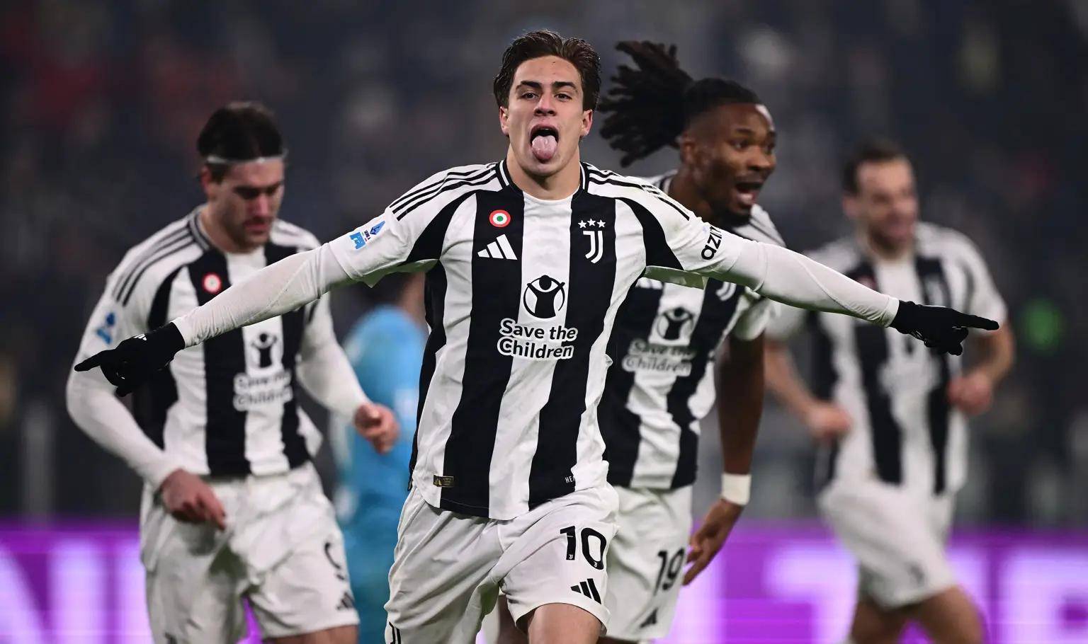 尤文图斯战胜塞尔维亚，拉比奥特独中两元