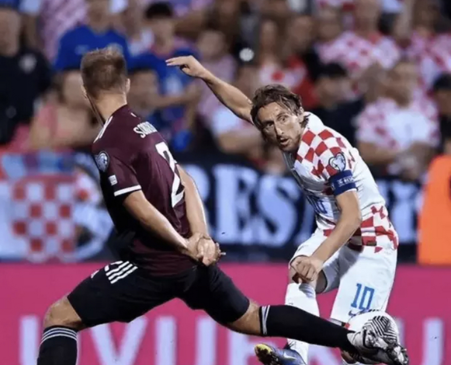 克罗地亚国家队备战国家队友谊赛莫德里奇备战